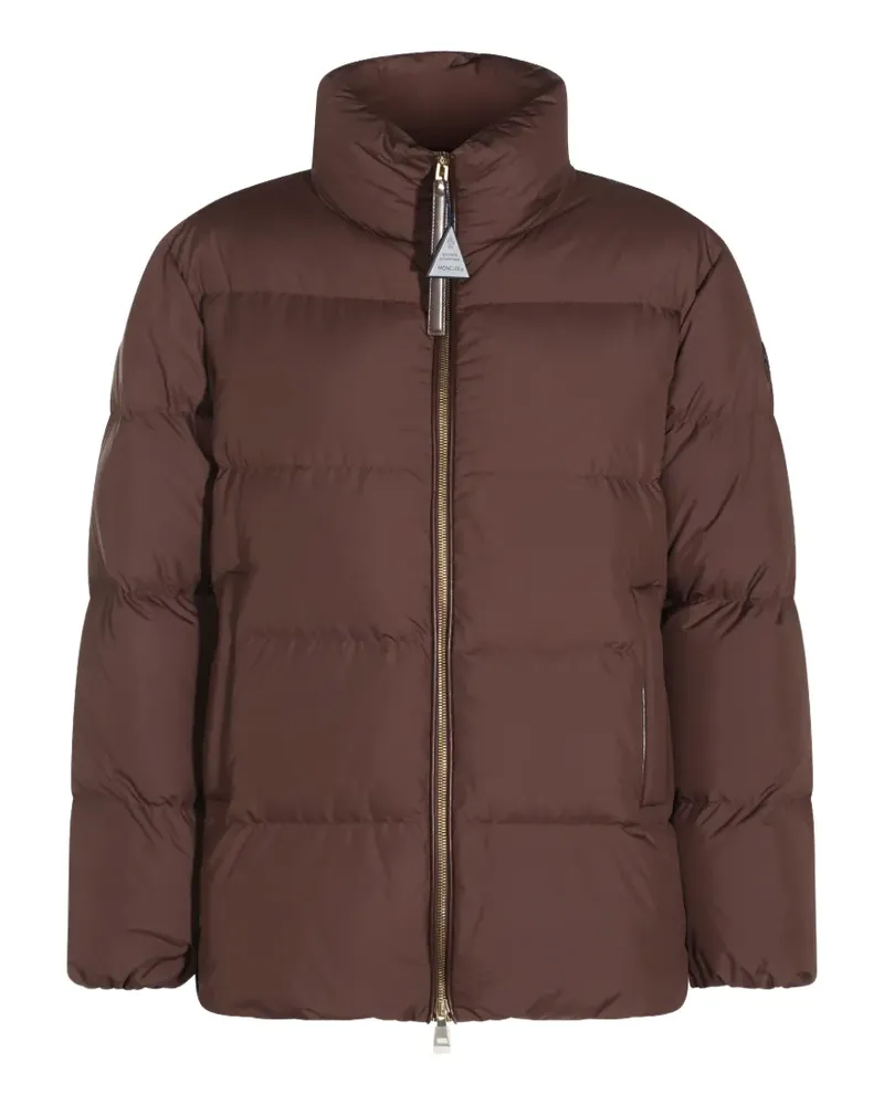Moncler Gesteppte Vivantesse Daunenjacke - Braun Braun