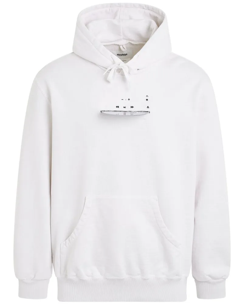 Doublet CD-R Hoodie Weiß