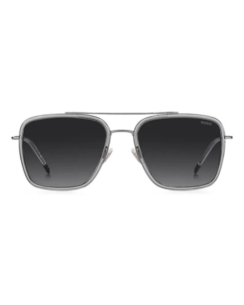 HUGO BOSS square-frame sunglasses - Grau Grau