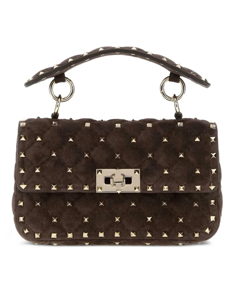 Valentino Garavani Rockstud' Handtasche - Braun Braun