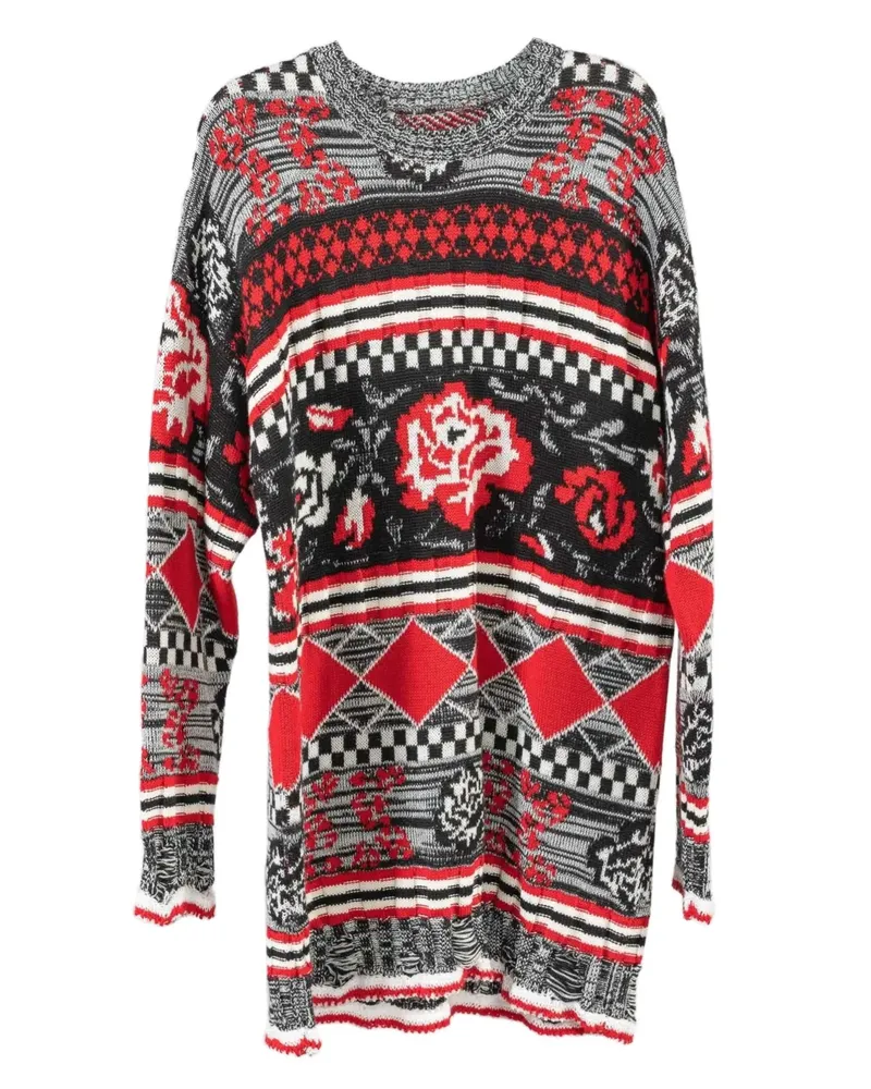 MSGM long-sleeve sweater - Schwarz Schwarz