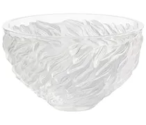 Fourrure Schale aus Kristall - Weiß