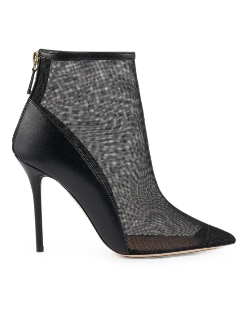 Malone Souliers Stiefeletten mit Mesh-Einsätzen - Schwarz Schwarz