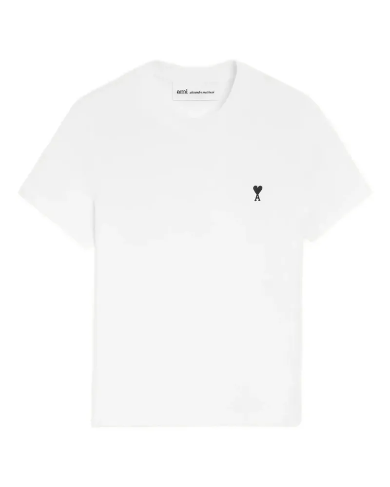 AMI Paris Ami de Coeur cotton T-shirt - Weiß Weiß