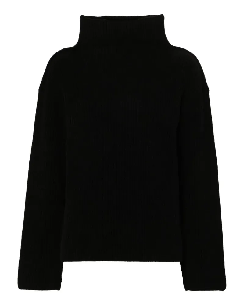 Marni roll-neck ribbed sweater - Schwarz Schwarz