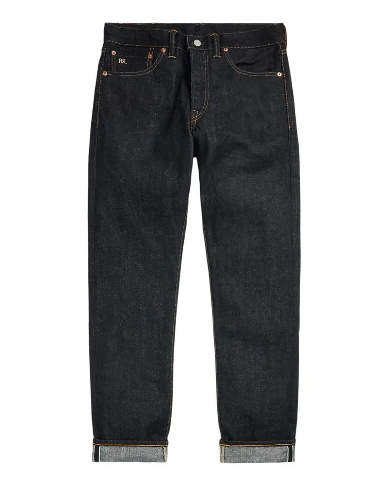 Ralph Lauren High Slim East-West Jeans - Blau Blau