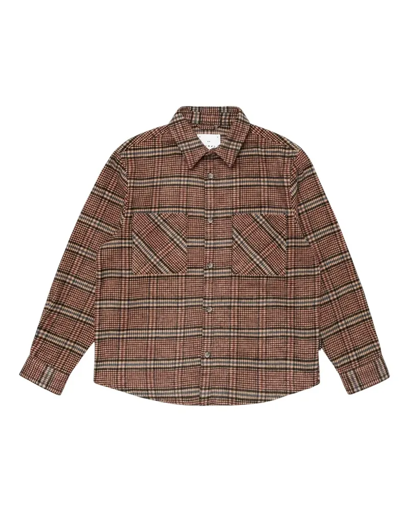 Edwin Jeans Julius check-pattern shirt - Rot Rot