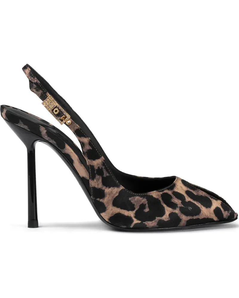 Le Silla Clivage Pumps 100mm - Braun Braun