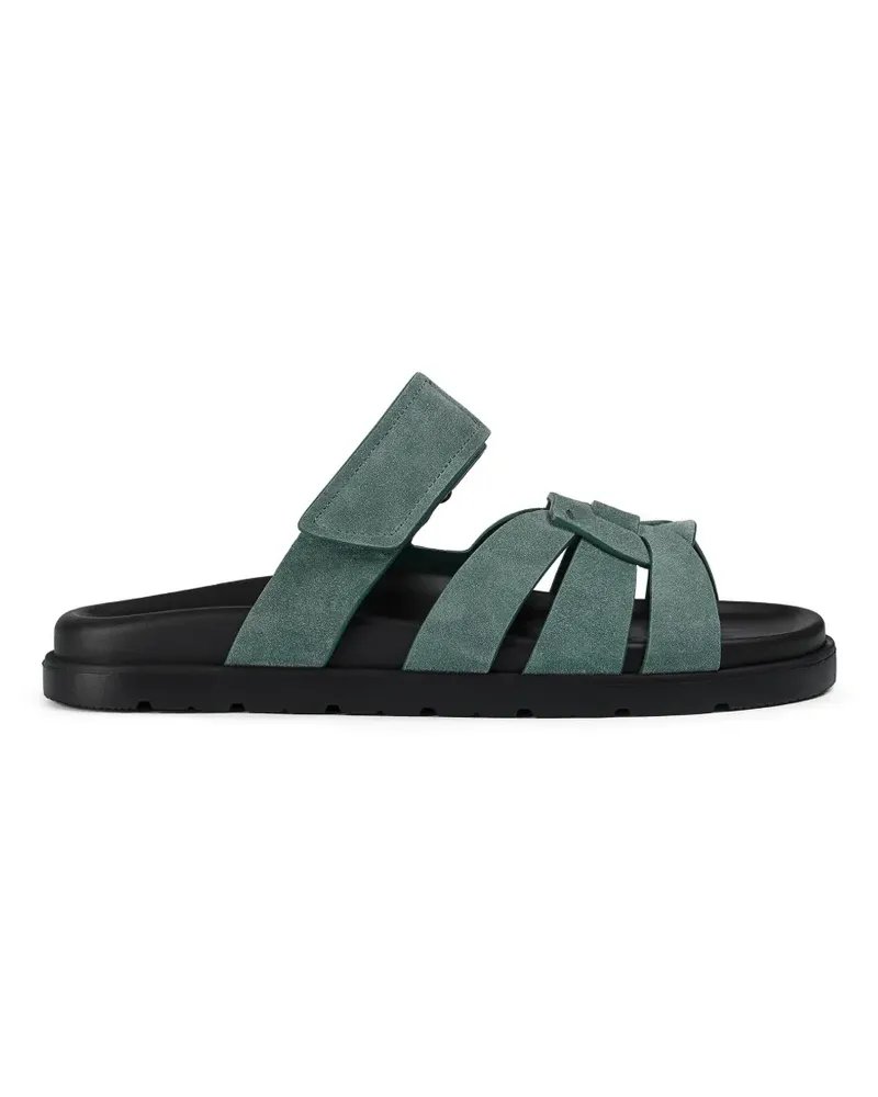 Doucal´s suede sandals - Grün Grün