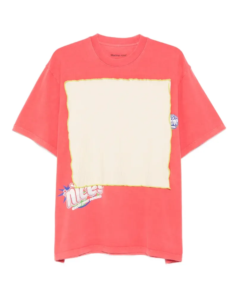 Martine Rose Window T-shirt - Rot Rot