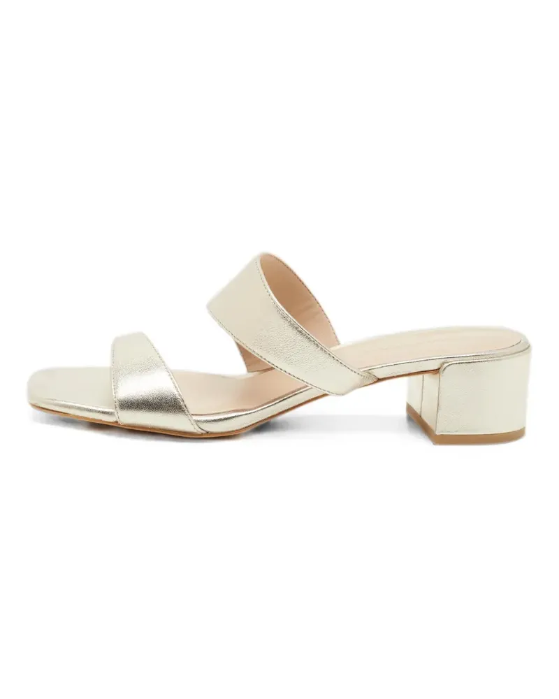 Stuart Weitzman double-strap sandals - Gold Gold