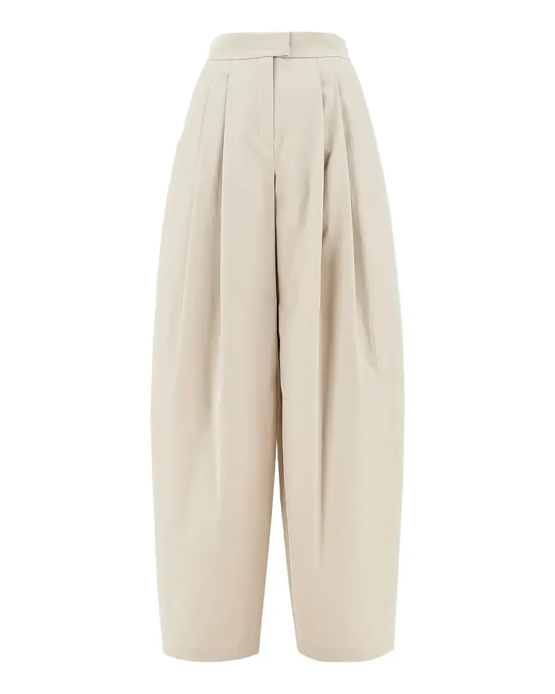 Emporio Armani Plissierte Hose - Nude Nude