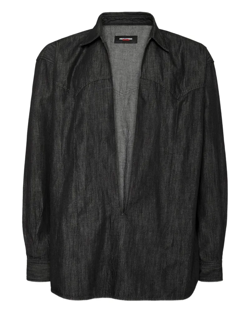 Dsquared2 x Magliano Vaccaro Jeanshemd - 900 BLACK 900