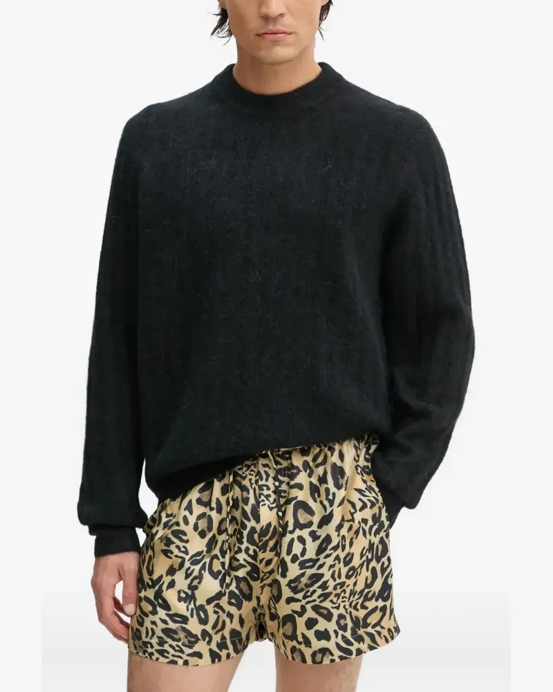 Won Hundred crew-neck long-sleeve sweater - Schwarz Schwarz