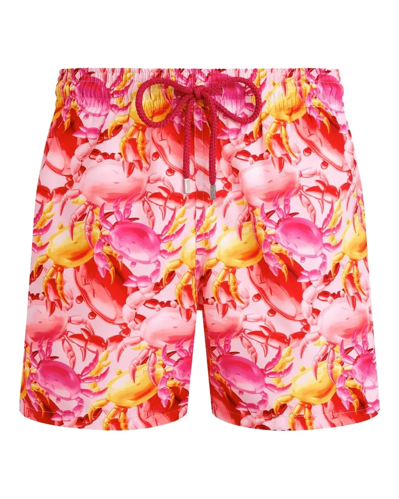 Vilebrequin Crab Balloons Badeshorts - Rosa Rosa