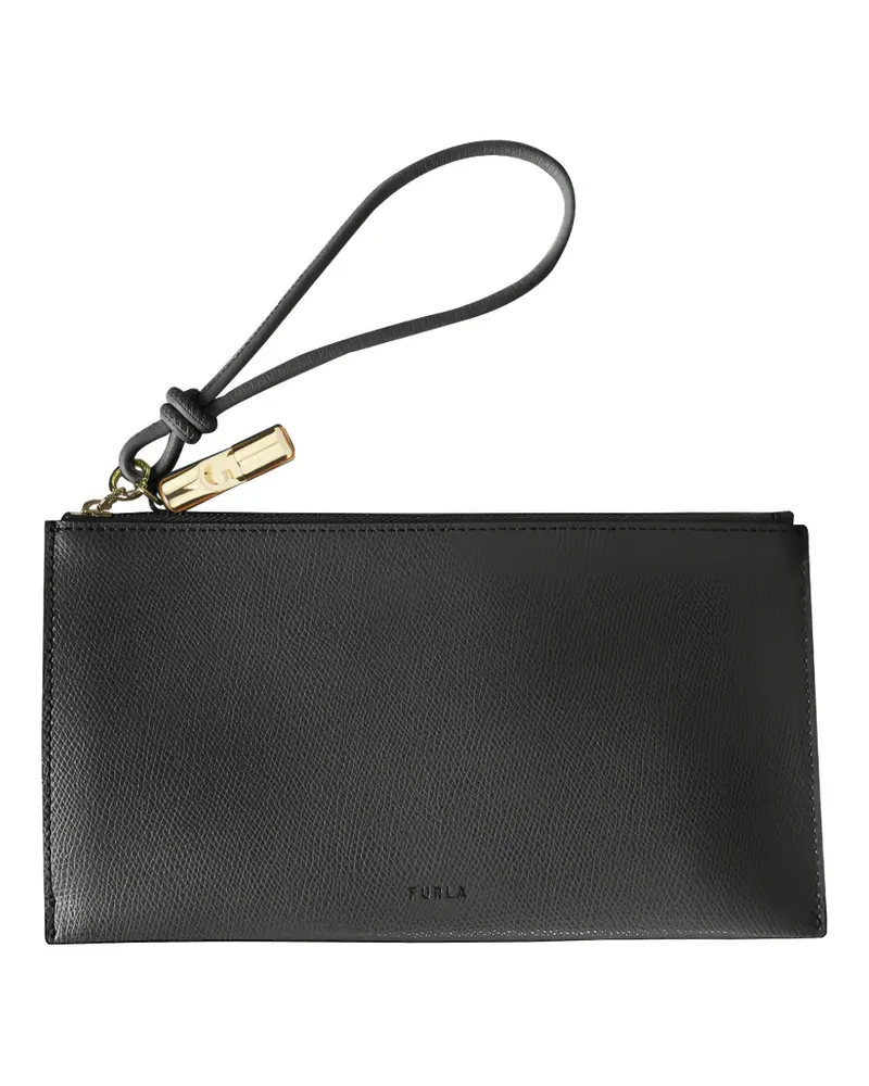 Furla Iride envelope clutch bag - Schwarz Schwarz
