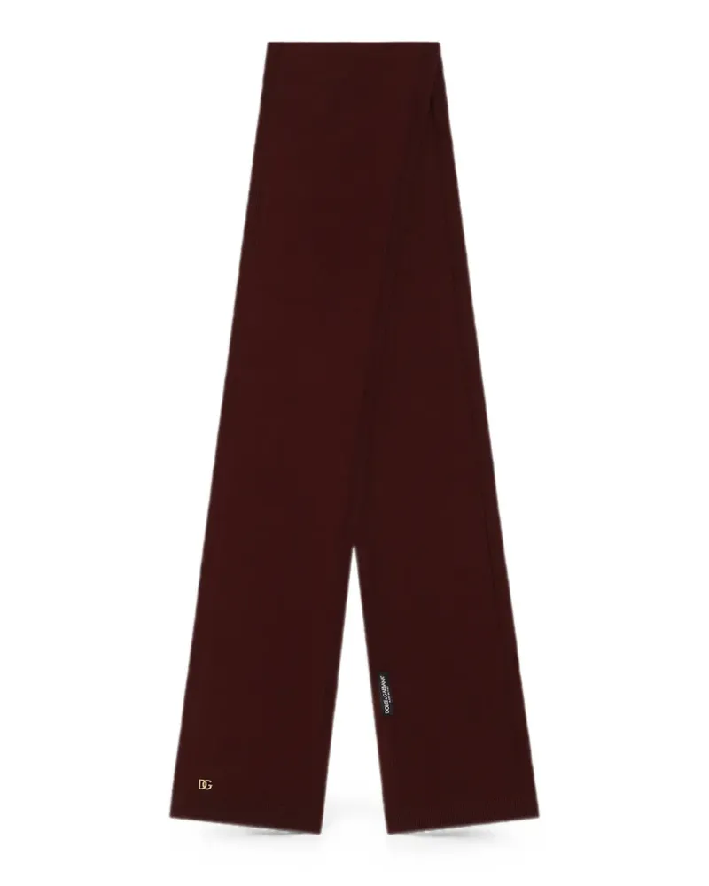 Dolce & Gabbana Schal aus Kaschmir - Rot Rot