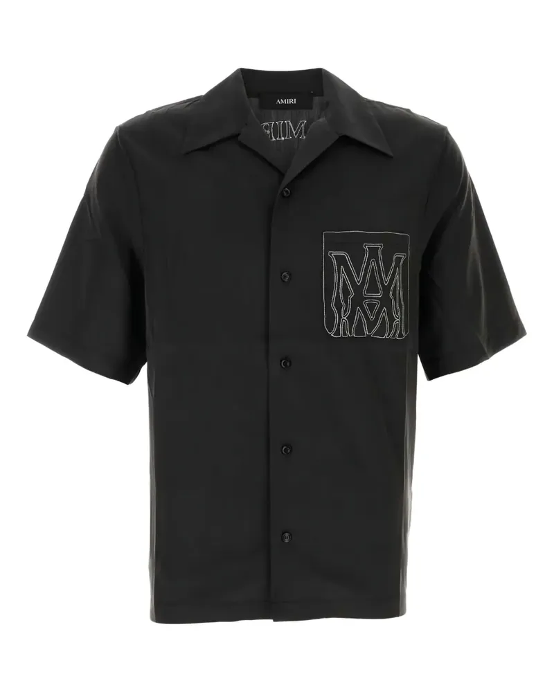 Amiri MA Outline Hemd - Schwarz Schwarz