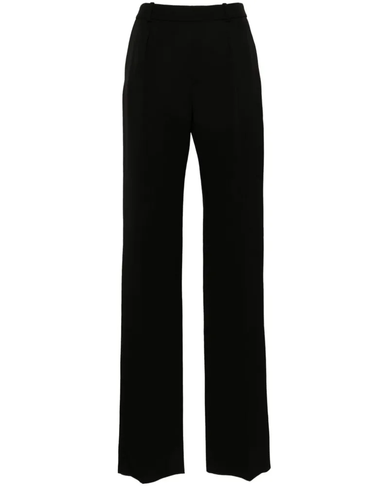 Saint Laurent Klassische Straight-Leg-Hose - Schwarz Schwarz