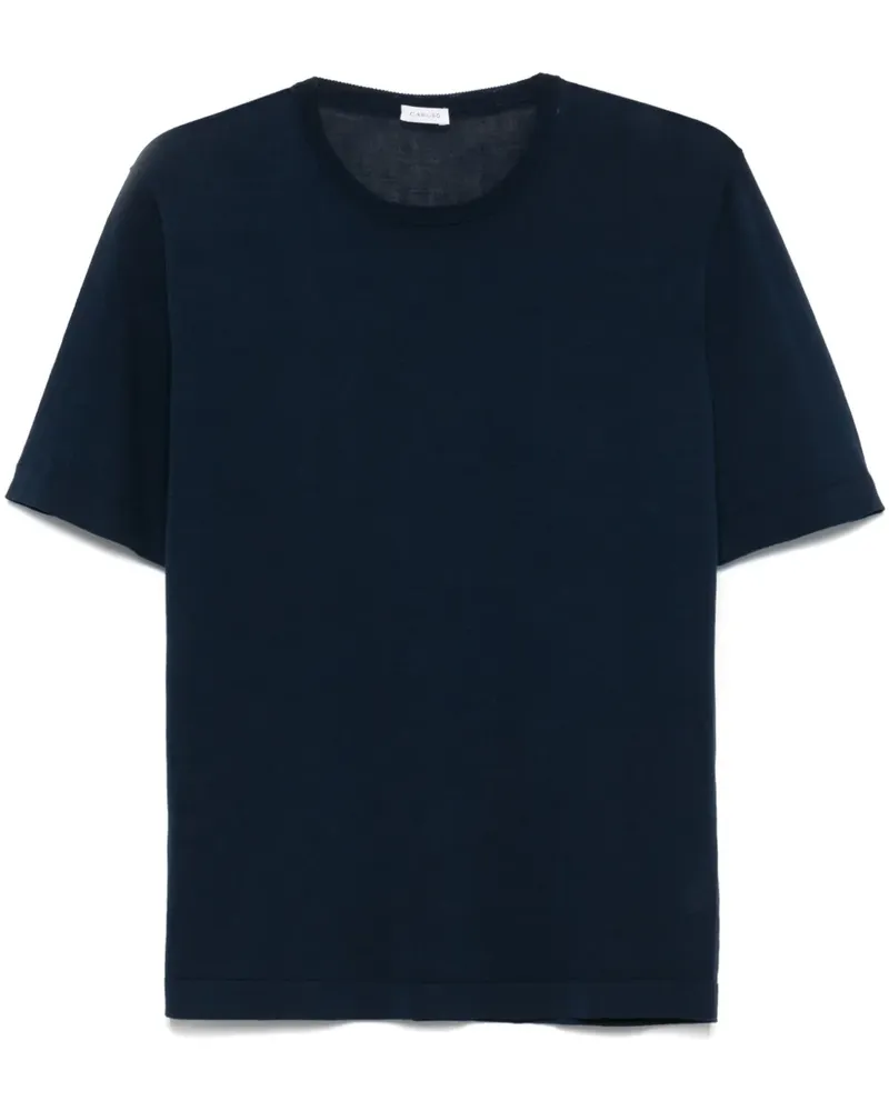 Caruso Klassisches T-Shirt - Blau Blau