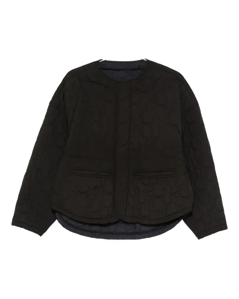 Konrad Irmi quilted pocket jacket - Schwarz Schwarz