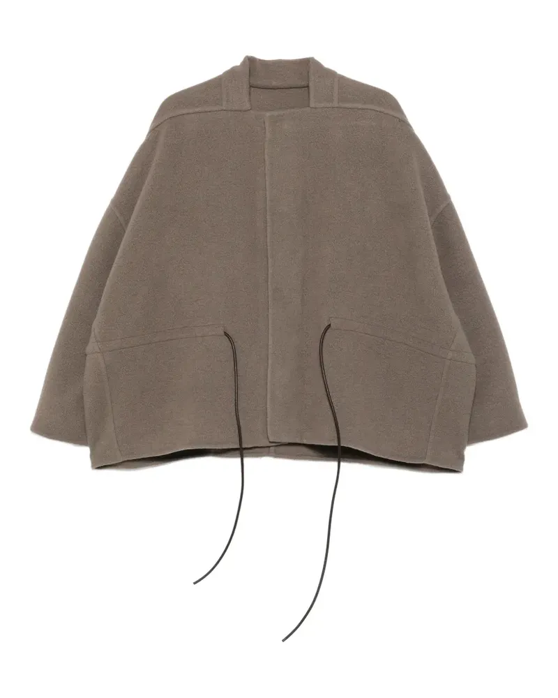 Rick Owens Sail Schlagjacke mit Schnürung - Grau Grau