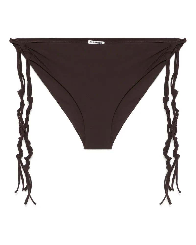Jil Sander Tangle Bikinihöschen - Braun Braun