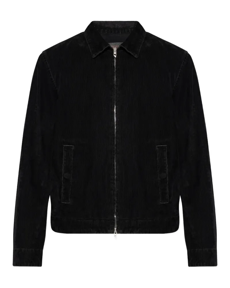 Diesel zip-up jacket - Schwarz Schwarz