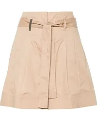 Peserico Shorts mit Anhähern Nude