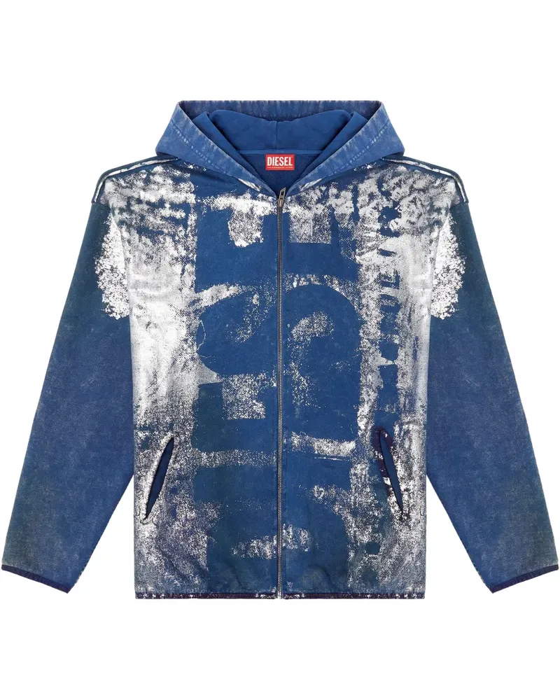 Diesel S-Loxty Hoodie - Blau Blau