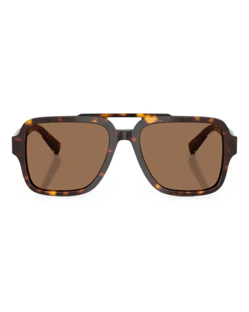 Dolce & Gabbana square-frame sunglasses - Braun Braun