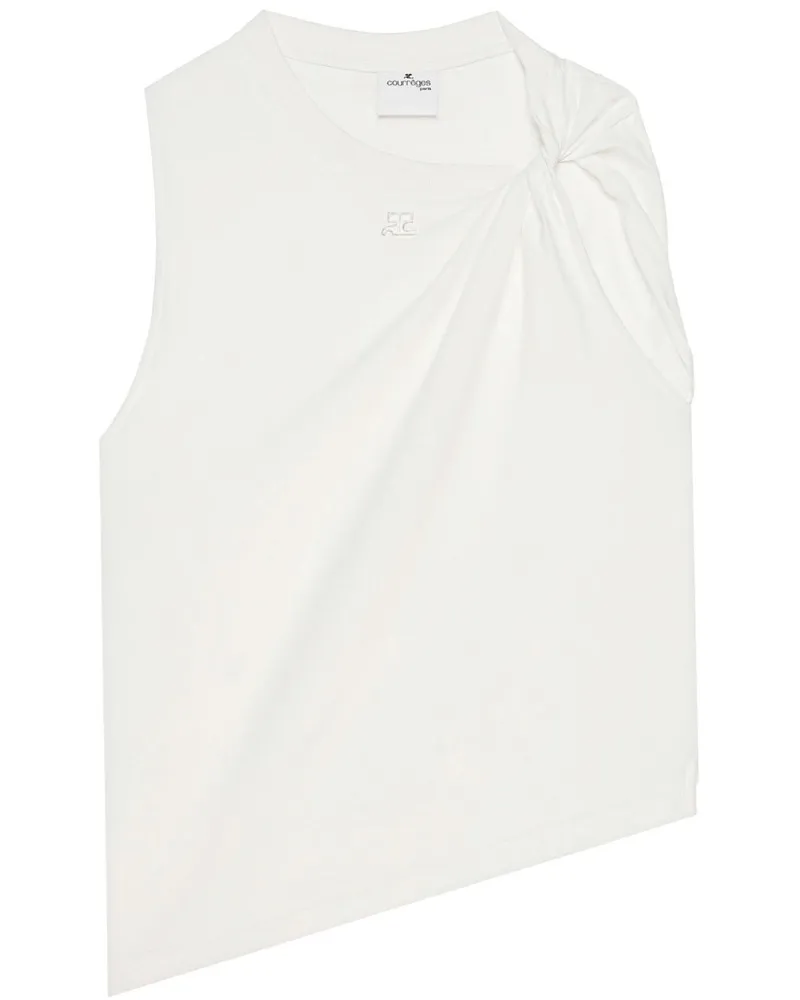 Courrèges Twist Tanktop - Weiß Weiß
