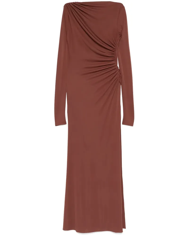 ANDAMANE Veronica Maxikleid - Braun Braun