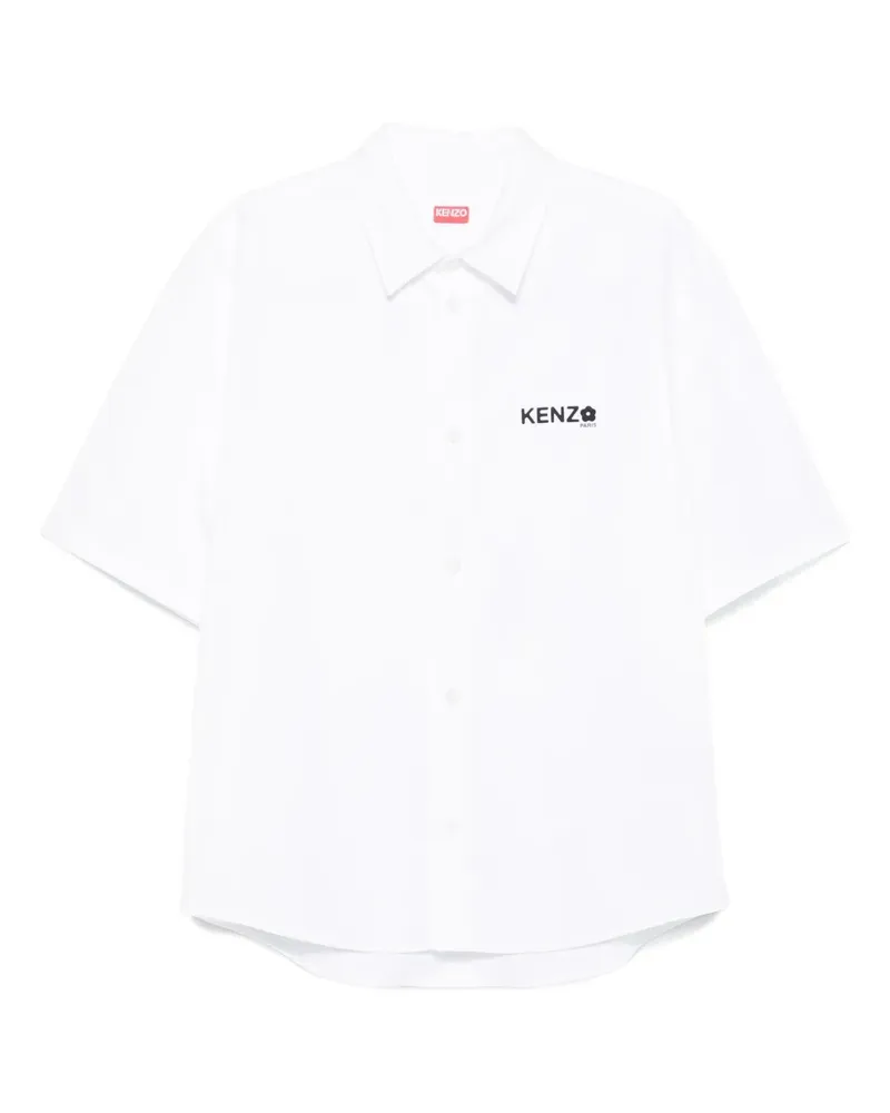 Kenzo Hemd mit Logo - Weiß Weiß