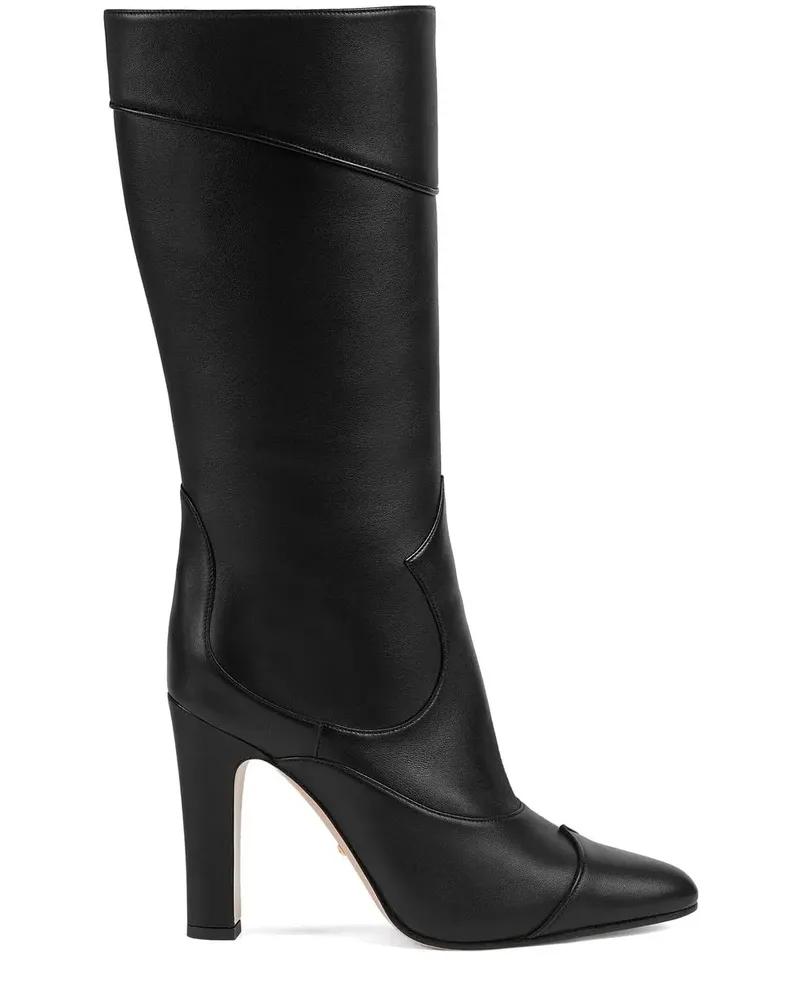 Gucci Stiefel mit Blockabsatz - Schwarz Schwarz
