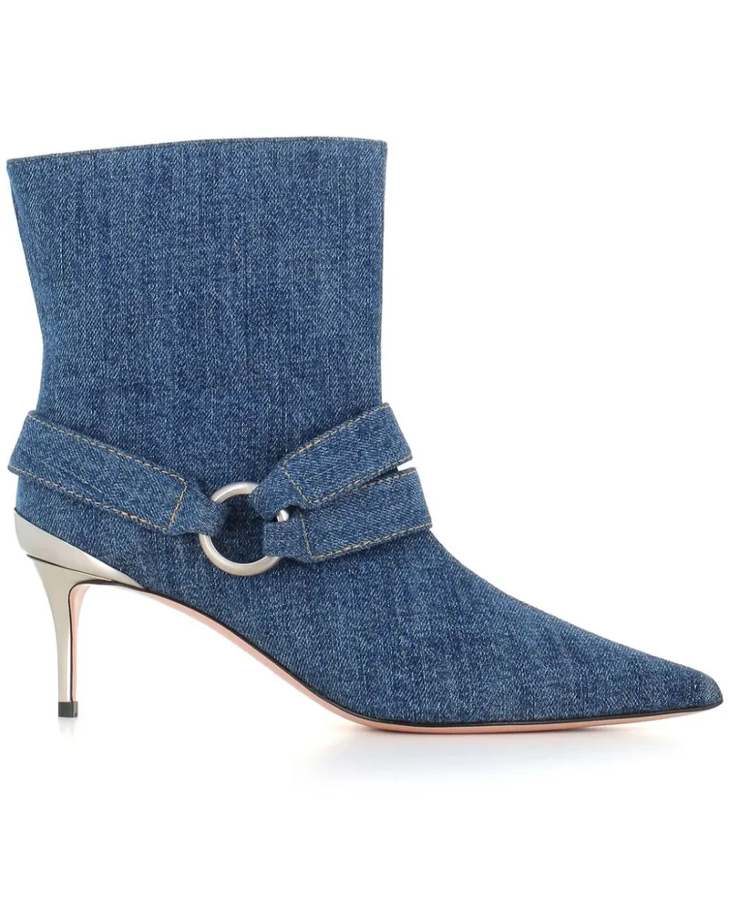 Jean-Michel Cazabat  Stiefel im Jeans-Look - Blau Blau