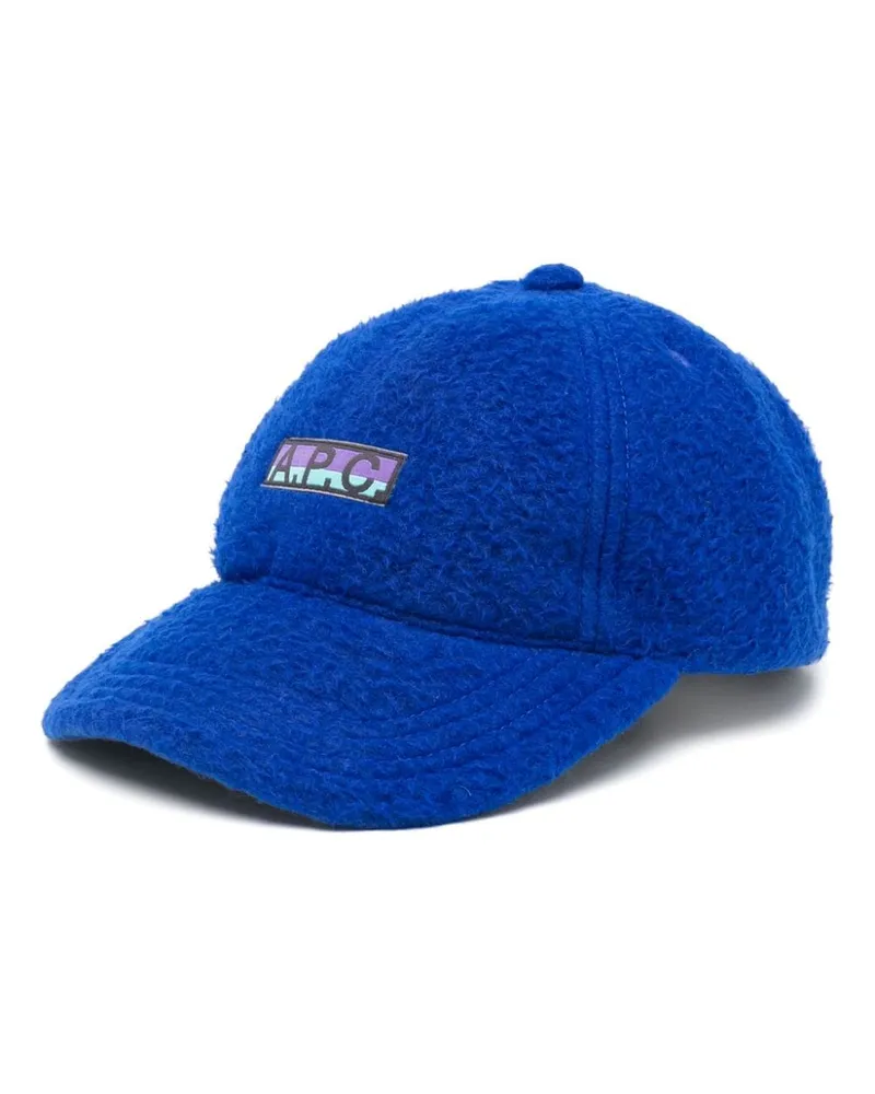 A.P.C. Charlie Polaire Baseballkappe - Blau Blau
