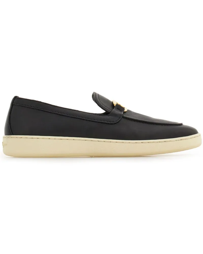 Ferragamo New Vara Loafer mit Schnalle - Schwarz Schwarz