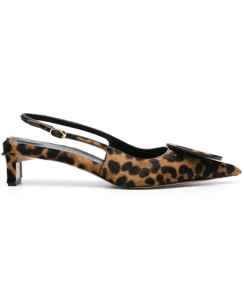 Jacquemus Les Slingbacks Duelo Pumps 40mm - Braun Braun