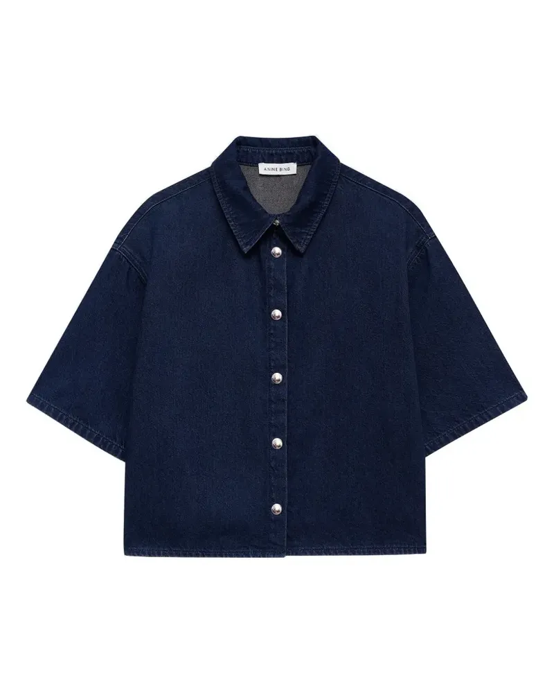 Anine Bing Lincoln Hemd - ink blue - Blau Blau