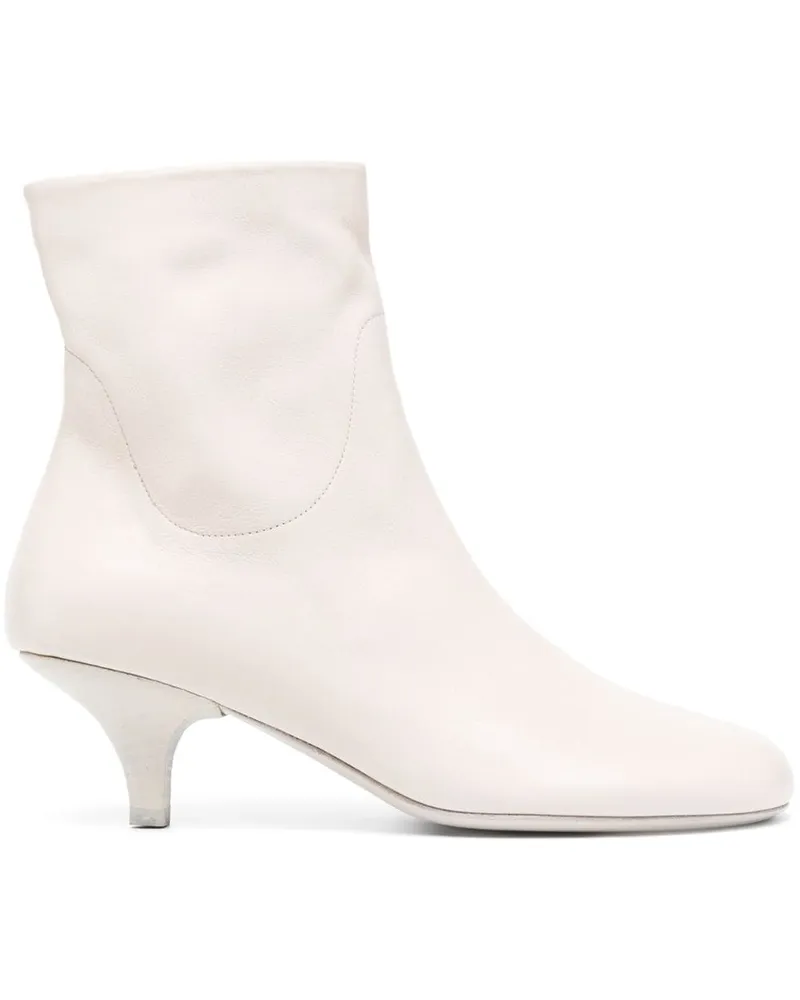 Marsèll Stiefeletten mit Reißverschluss - Nude Nude