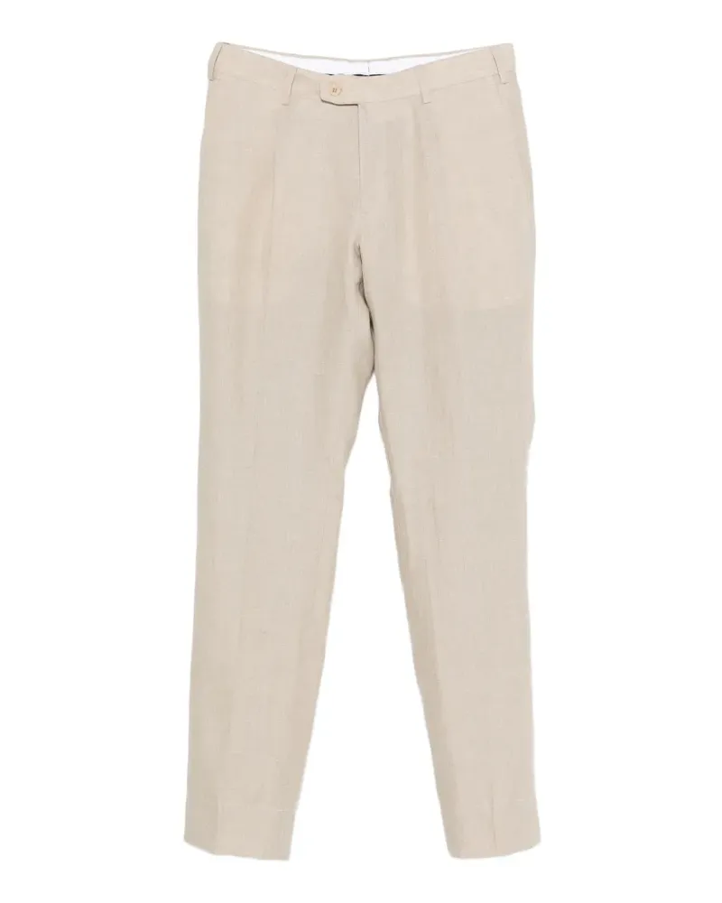 Brioni straight trousers - Nude Nude