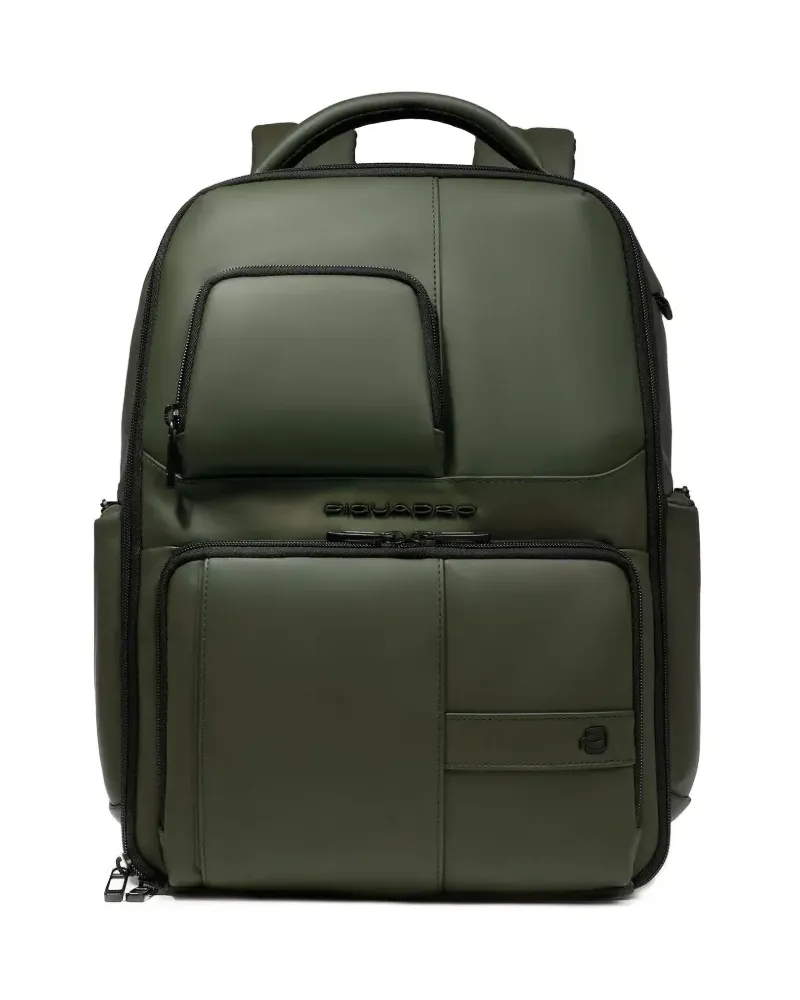 Piquadro Wasserfester Rucksack - Grün Grün