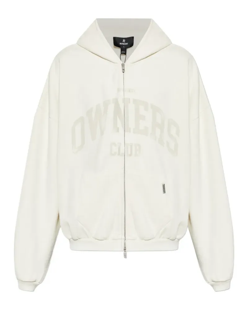REPRESENT Owners Club zip-up hoodie - Nude Nude