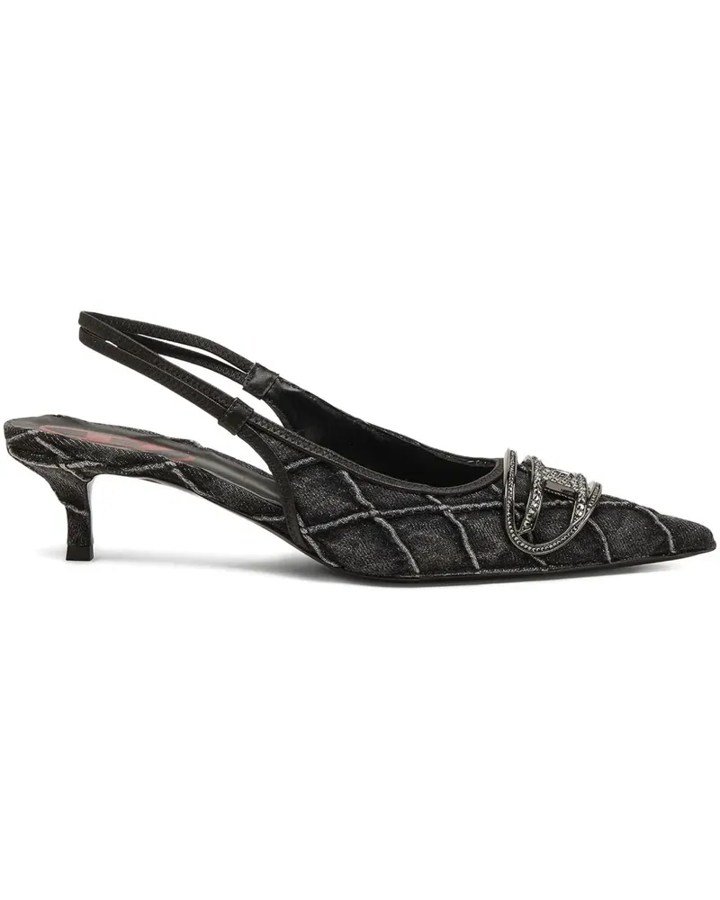 Diesel D-Venus SB Pumps mit Absatz 40mm - Schwarz Schwarz