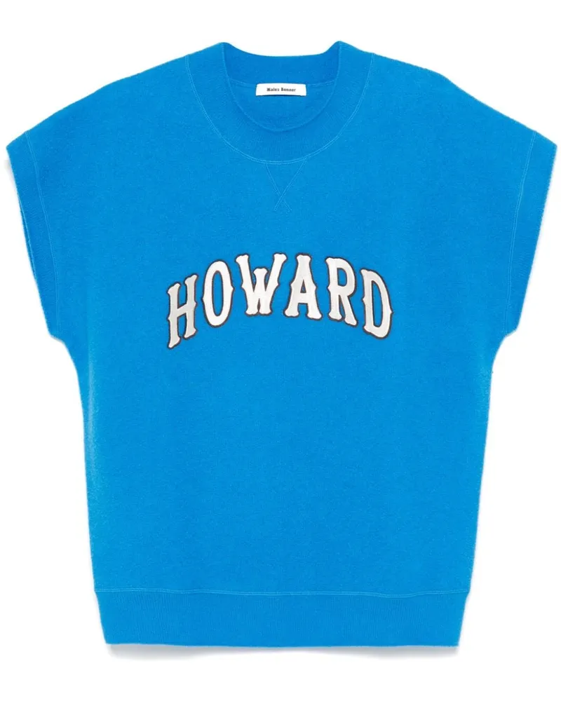 Wales Bonner Howard Pullover - Blau Blau