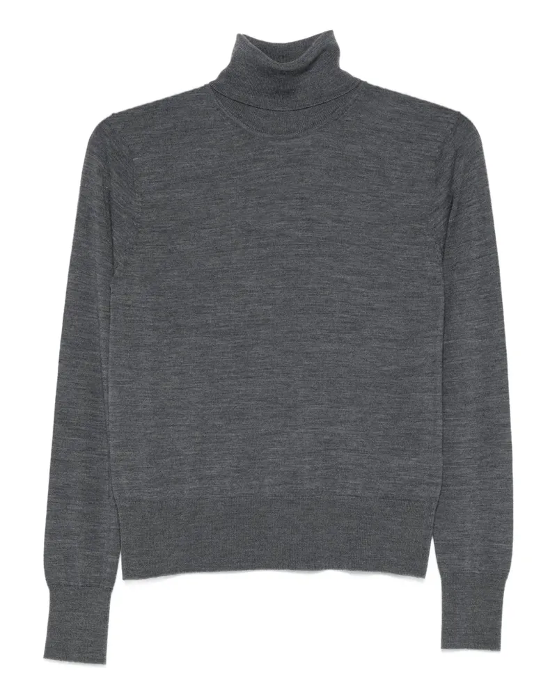 forte_forte Klassischer Pullover - Grau Grau