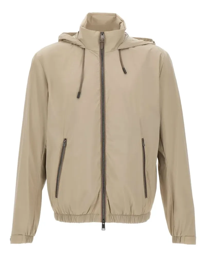 HUGO BOSS Jacke mit Kapuze - Nude Nude