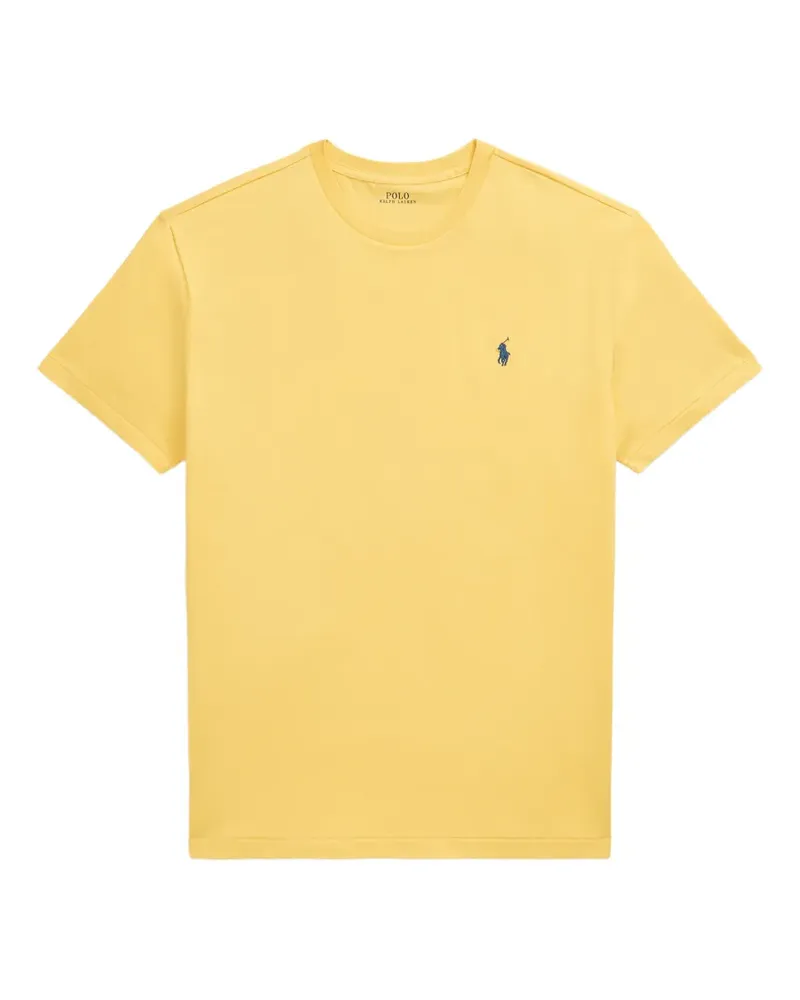 Ralph Lauren T-Shirt mit Logo-Stickerei - Gelb Gelb