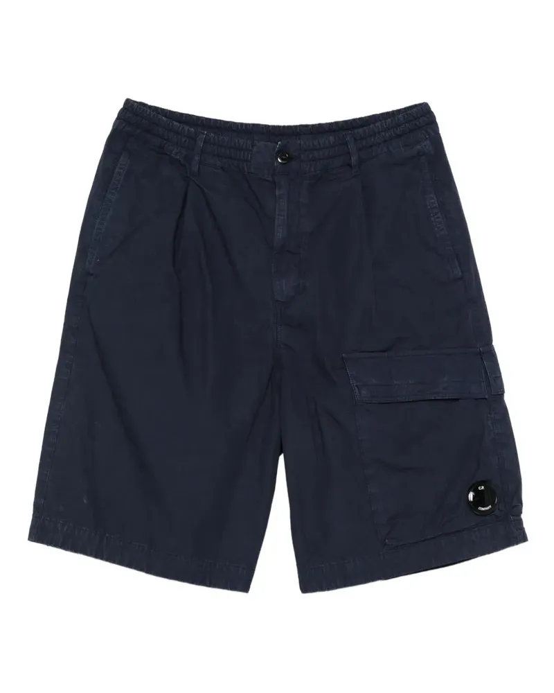 C.P. Company button cargo shorts - Blau Blau